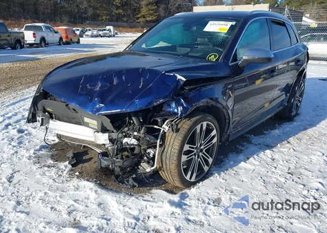 2018 Audi Sq5 3.0T Premium Plus z USA, uszkodzony, nr VIN WA1C4AFY1J2112374